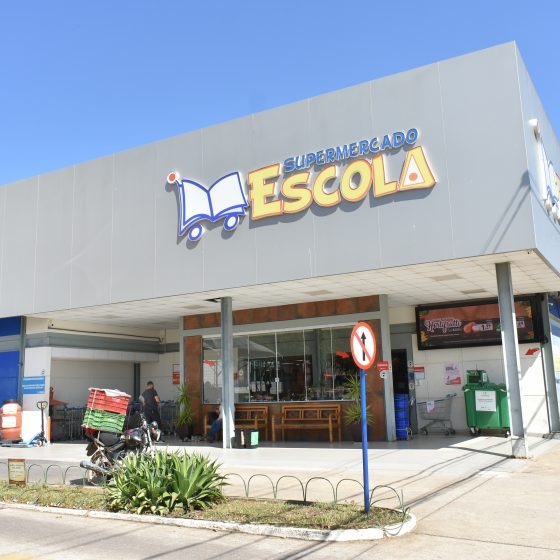 Fachada Supermercado Escola 2021