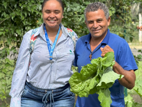 Funarbe realiza troca de sabares sobre compostagem e horta orgânica com Tecnoparq.